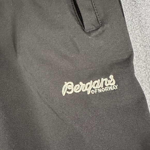 Bergans of Norway Youth Pants Size 8 Black Waterproof Outdoor Ski Snow Shell - Picture 4 of 15
